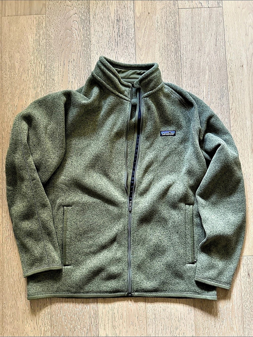 Patagonia Better Sweater Jacket Men's Green Fleece Jacket Size Large